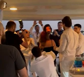 Yacht party